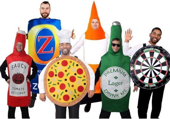 Grappig Dartbord Kostuum voor Feestjes en Carnavals