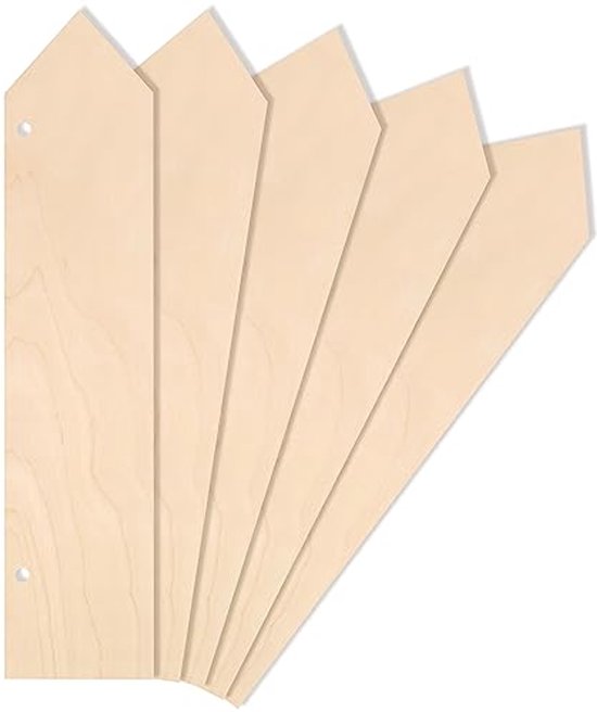 Grote Houten Pijlen Decoratie | 40 x 9 cm | Perfect voor Verf en Geschenken