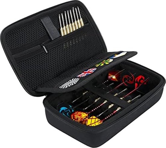 Harde draagtas voor 6 stalen tip Darts Zet zachte tip darts, alleen kast van CUEXEL