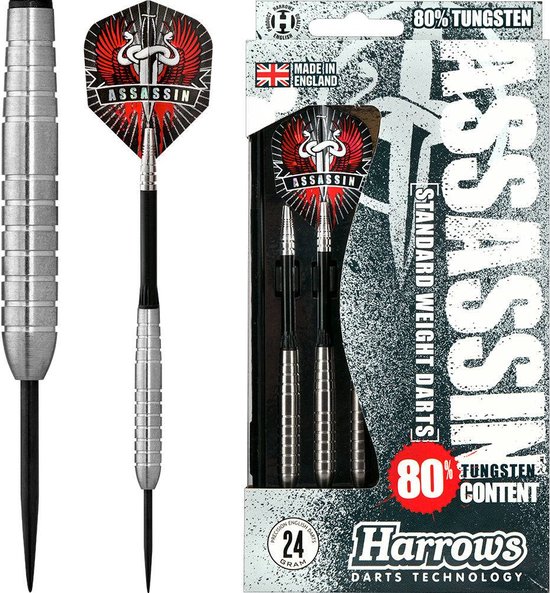 Harrows Assassin RG 80% 24 gram - Dartpijlen - Darts van Harrows