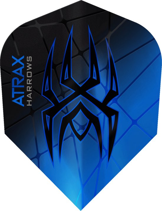 Harrows Atrax Blue NO6 - Dart Flights van Harrows