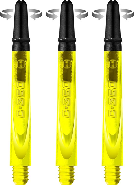 Harrows Carbon 360 Shafts Yellow - Dart Shafts
