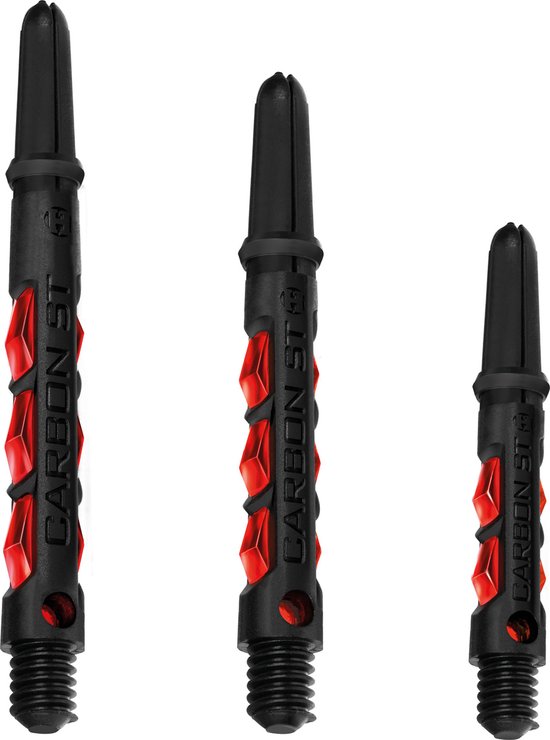 Harrows Carbon ST Red - Dart Shafts van Merkloos