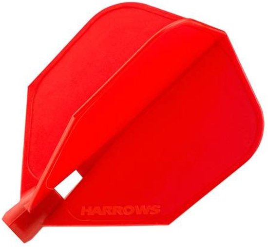 Harrows Clic System Flight Red - Dart Flights van Merkloos
