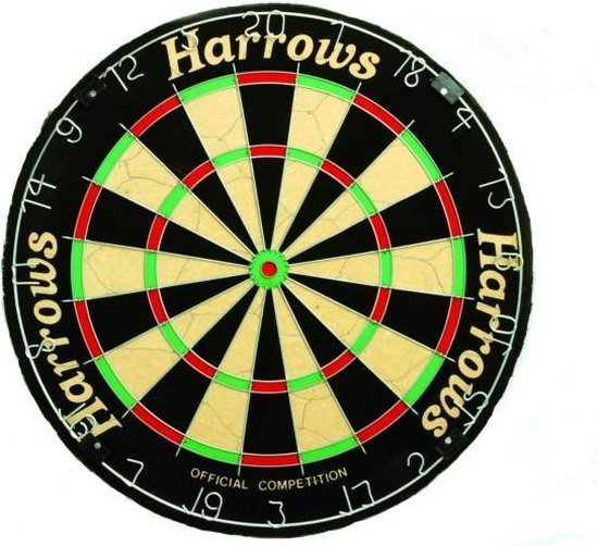 Harrows Darts Dartbord Official Competition van Harrows