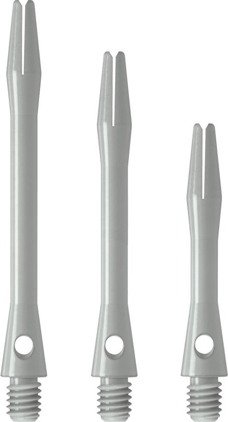 Harrows Darts - Keramic Dart Shafts - Wit - Medium van Harrows