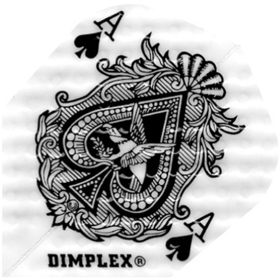 Harrows Dimplex Ace of Spades - Dart Flights van Merkloos