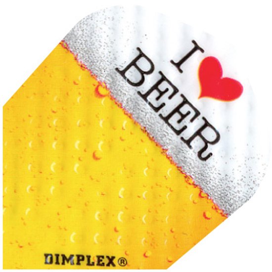 Harrows Dimplex Beer - Dart Flights van Merkloos