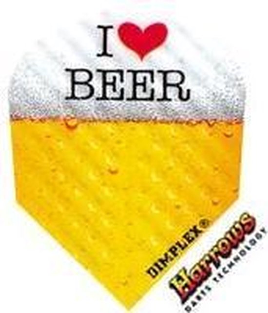 Harrows Dimplex I Love Beer Set Ã 3 stuks van Harrows