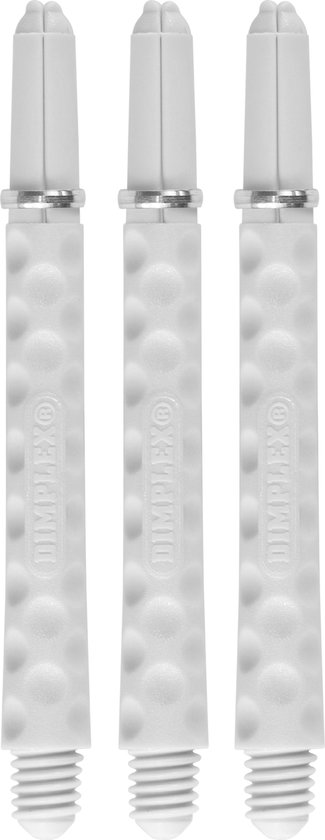 Harrows Dimplex Nylon White - Dart Shafts van Harrows