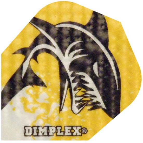Harrows Dimplex Shark - Dart Flights van Merkloos