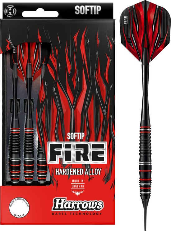 Harrows Fire High Grade Alloy - Soft Tip Darts van Merkloos