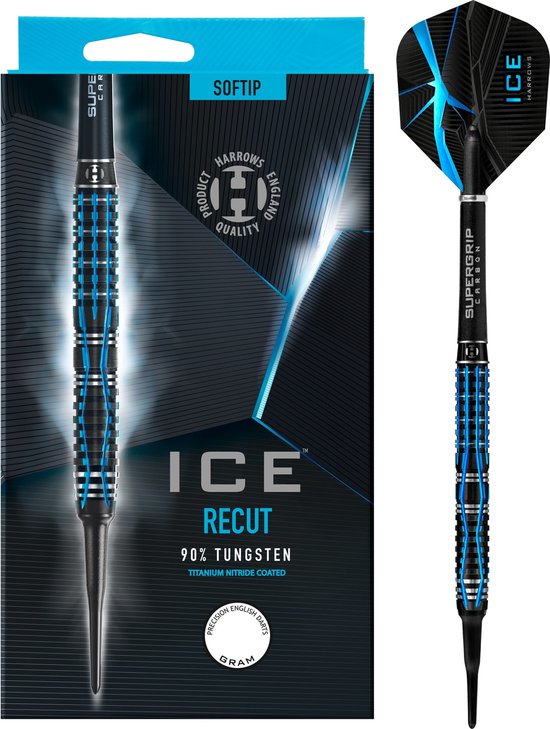 Harrows Ice Recut 90% - Soft Tip Darts