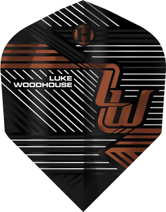 Harrows Luke Woodhouse V2 NO6 - Dart Flights van Merkloos