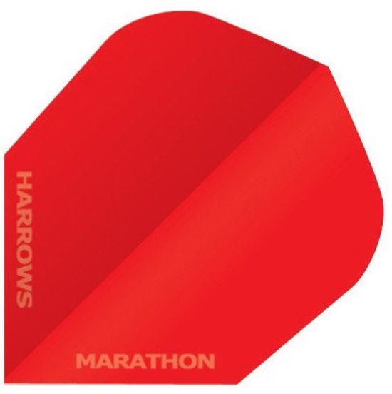 Harrows Marathon Red - Dart Flights van Harrows