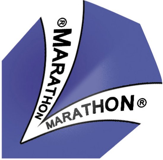 Harrows Marathon V Blue - Dart Flights van Harrows
