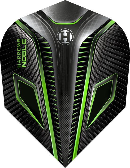 Harrows Noble Green - Dart Flights van Harrows