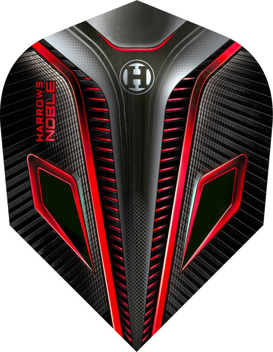 Harrows Noble Red - Dart Flights van Harrows