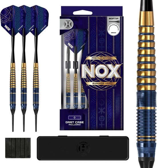 Harrows Nox Brass - Soft Tip Darts van Merkloos