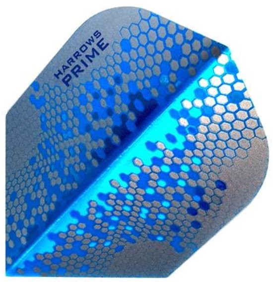 Harrows Prime Hex Blue - Dart Flights van Merkloos