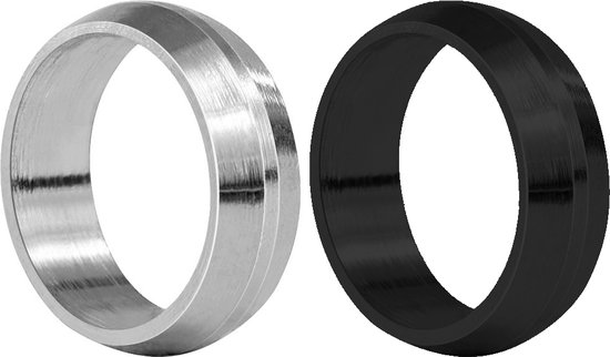 Harrows Pyramid Rings - Shaft Ringen Zwart van Harrows