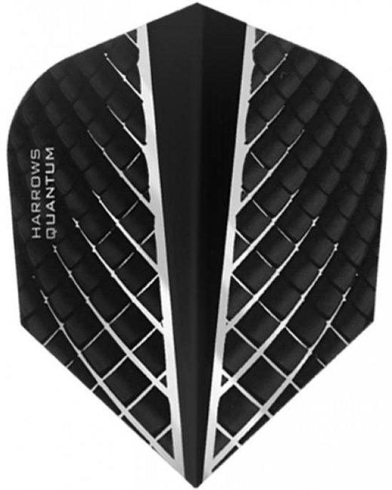 Harrows Quantum Black - Dart Flights van Harrows