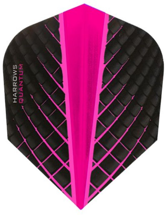 Harrows Quantum Pink - Dart Flights van Harrows