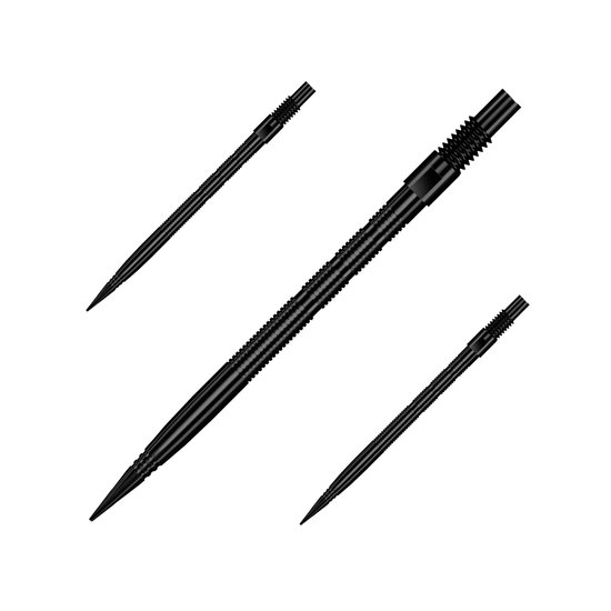 Harrows Quick Points Micro Grip Black 35 mm van Harrows