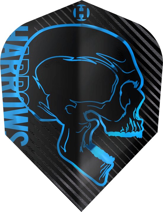 Harrows Rage Aqua NO6 - Dart Flights van Harrows