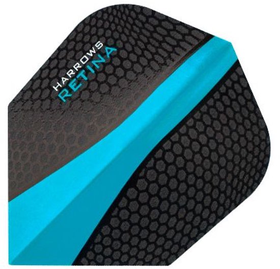 Harrows Retina Aqua Blue - Dart Flights van Harrows