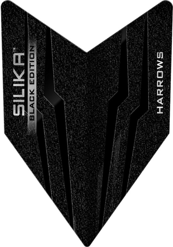Harrows Silika Black Velos Tough Crystalline Coated - Dart Flights van Harrows