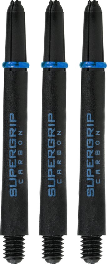Harrows Supergrip Carbon Aqua - Dart Shafts van Merkloos