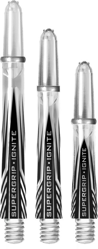 Harrows Supergrip Ignite Clear - Dart Shafts Inbetween van Harrows