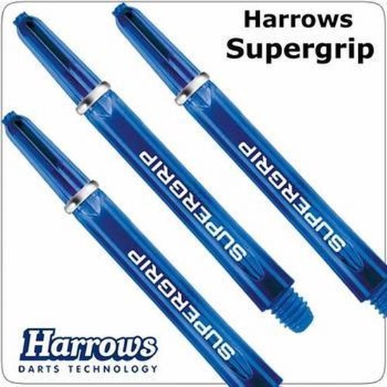 Harrows Supergrip Medium Blue Set Ã 3 stuks van Harrows