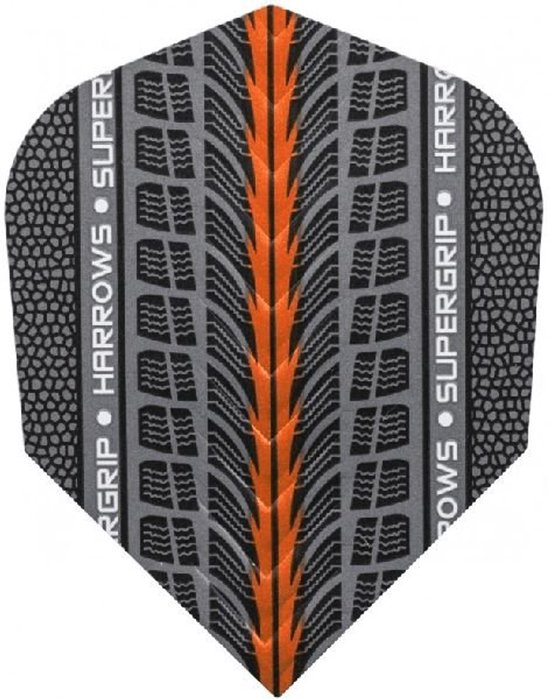 Harrows Supergrip Orange - Dart Flights
