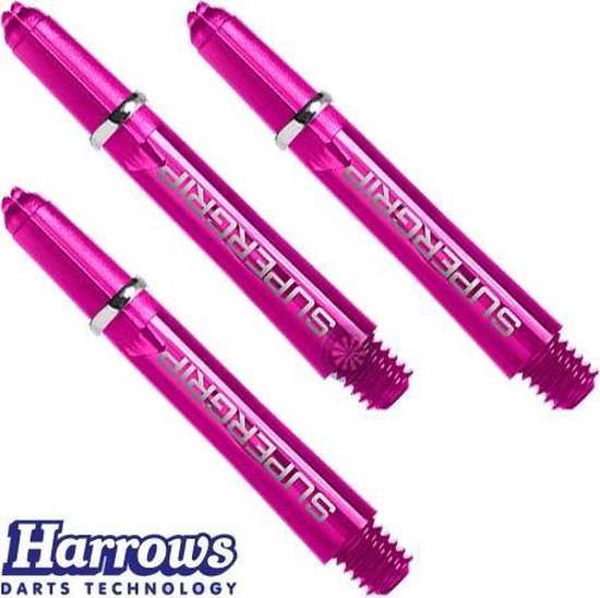 Harrows Supergrip Short Dark Pink van Harrows