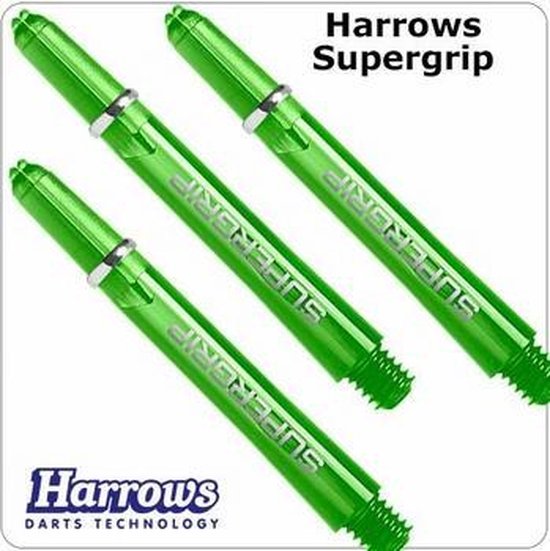 Harrows Supergrip Tweenie Green  Set Ã  3 stuks van Harrows