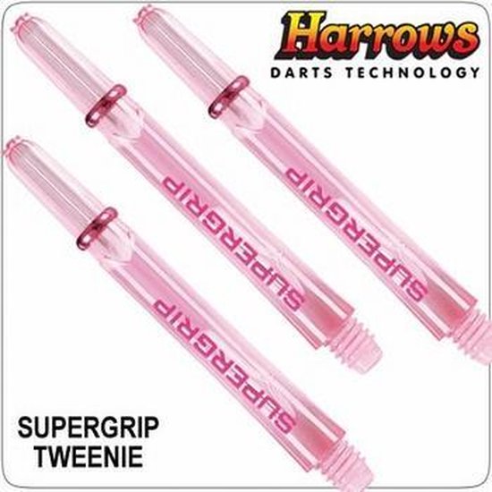Harrows Supergrip Tweenie Pink  Set Ã  3 stuks van Harrows