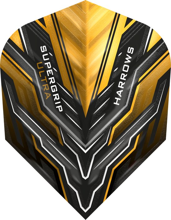 Harrows Supergrip Ultra Gold - Dart Flights van Merkloos