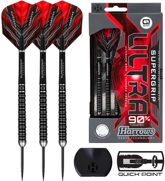 Harrows Supergrip Ultra Quick Point 90% - Dartpijlen van Harrows
