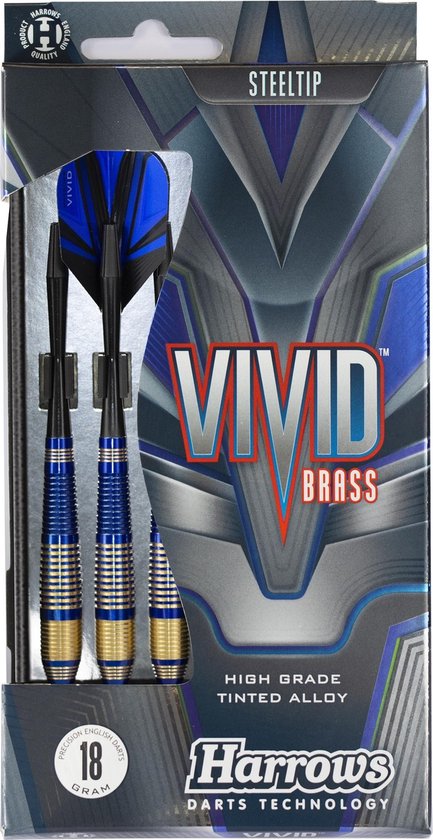 Harrows Vivid Blue - 23 gram van Harrows