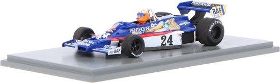 Hesketh 308E Spark Modelauto 1:43 1977 Rupert Keegan Penthouse Rizla Racing S2764 British GP van Spark