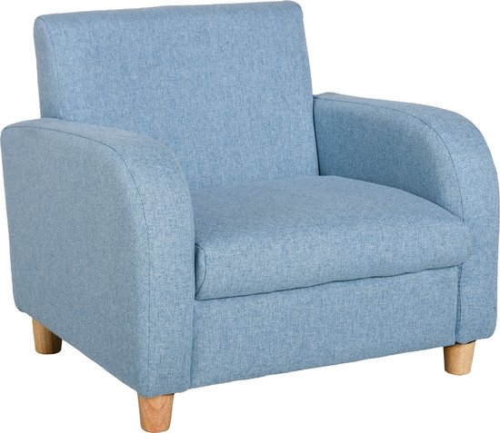 HOMCOM Kinderfauteuil met houten poten 310-043 van HOMCOM