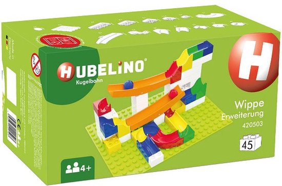 Hubelino Knikkerbaan Aanvulset Wip Wap, 45dlg. van Hubelino