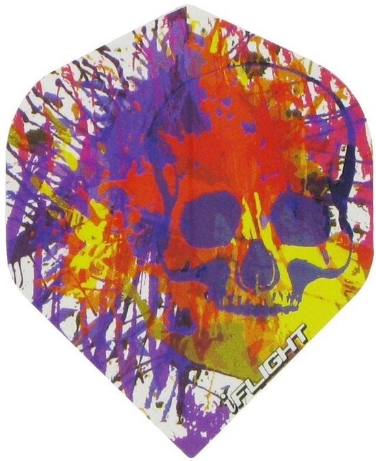 iFlight - Skull Painted - Dart Flights van Merkloos
