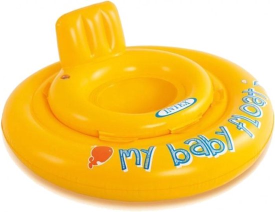 Intex Zwemband Baby Float Geel - 70cm - tot 11 kilogram van Intex