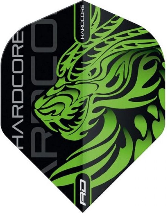 Jonny Clayton Green Dragon Dart Flights van Red Dragon
