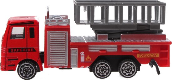 Jonotoys Brandweerwagen 11,5 Cm van Jonotoys