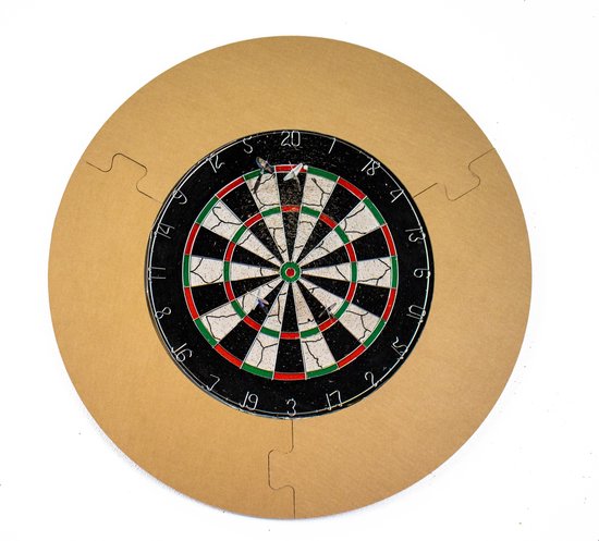 Kartonnen Dartbord Beschermingsring - Kartonnen spelletjes - Darten - Beschermrand darten - KarTent van KarTent