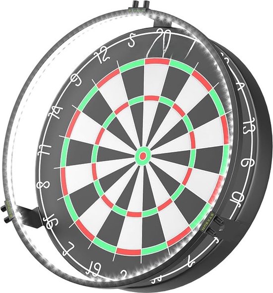 Kavora Dartbord Verlichting - Dart Bord Verlichting - Professionele Verlichting voor Dartbord - Zwart - 47cm x 47xm 13cm van Kavora